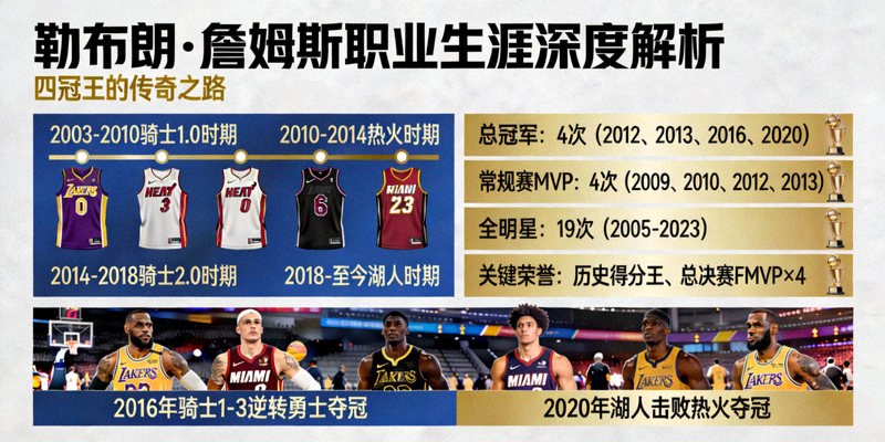 篮球球星勒布朗·詹姆斯职业生涯深度解析专题